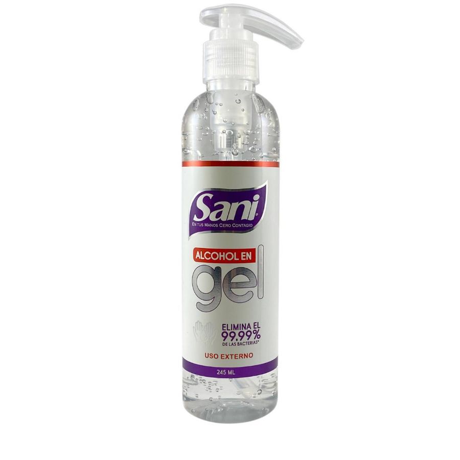 Gel antibacterial para manos sani 245 ml