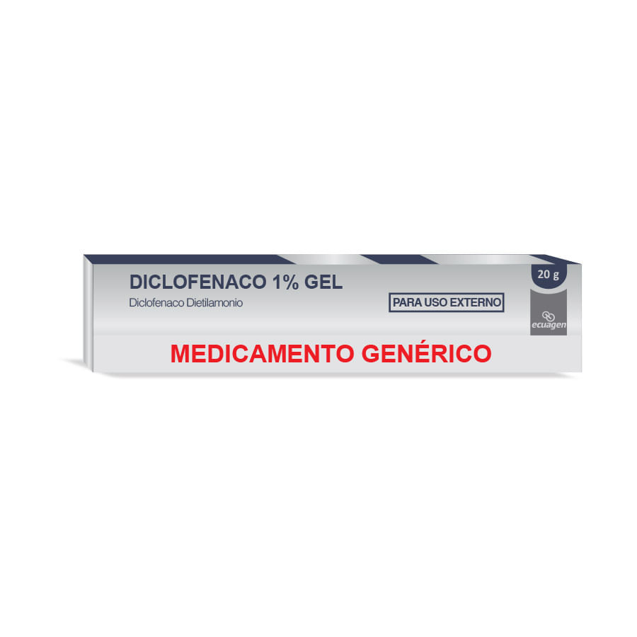 Antiinflamatorio no esteroideo diclofenaco sodico 1 % gel 20 g