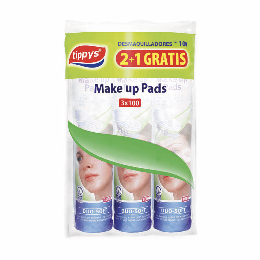 Discos de algodón tippys promoción especial pads 300 pads