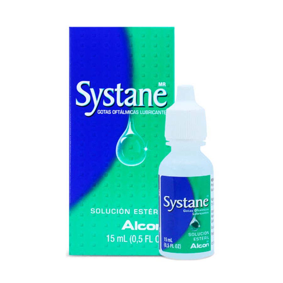Lubricante oftálmico systane en gotas 15 ml
