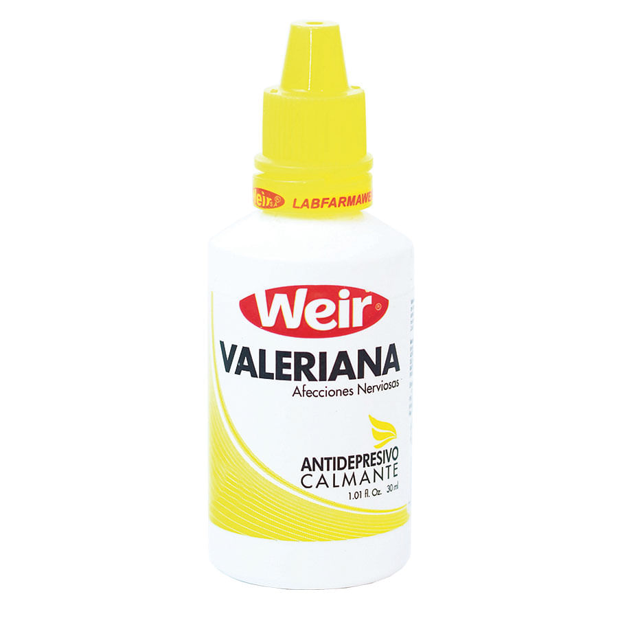 Tintura de valeriana weir en gotas 30 ml x 12