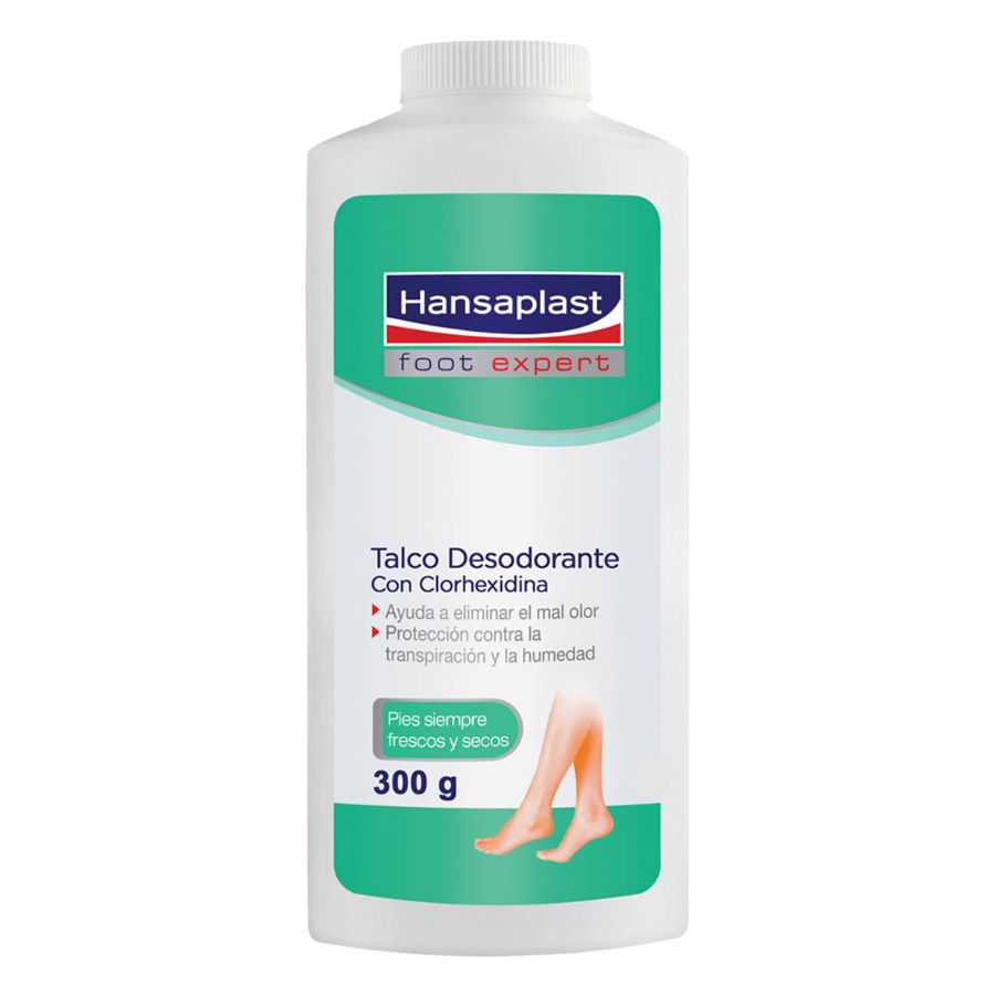 Talco para pies hansaplast en polvo 300 g