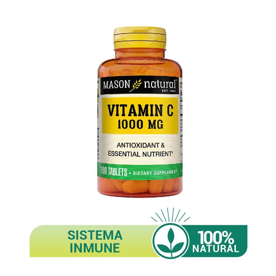 Vitamina c tableta masticable x 100