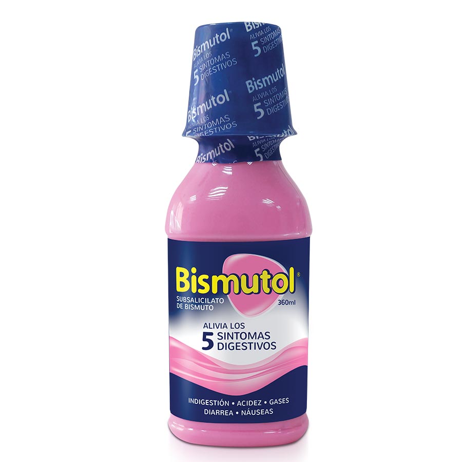 Antiácido bismutol suspensión 360 ml