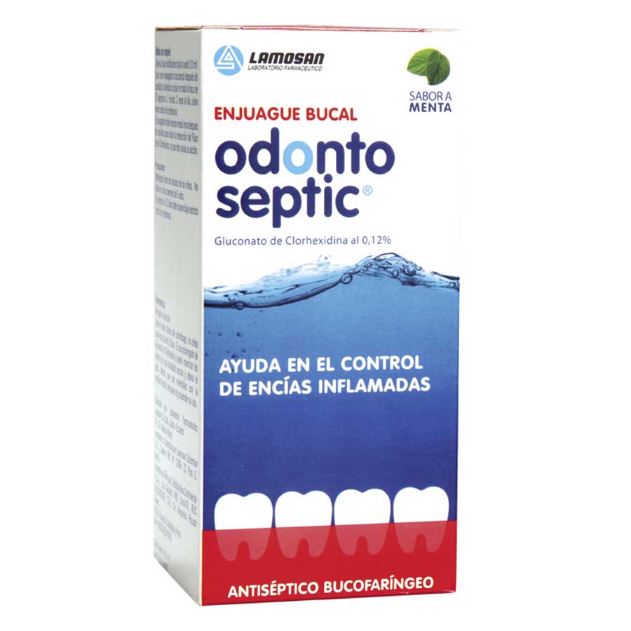 Enjuage bucal odonto septic menta 240 ml