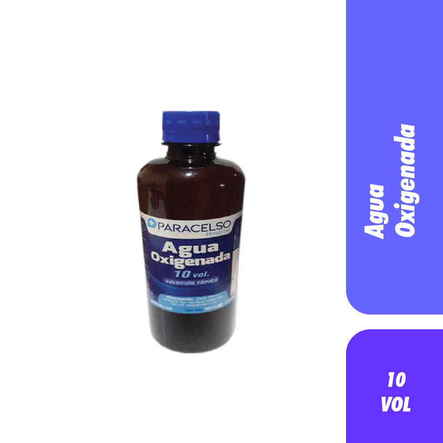 Agua oxigenada 10 vol 500 ml