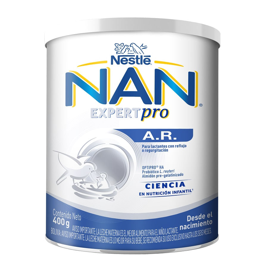 Fórmula infantil nan antireflujo 400 g
