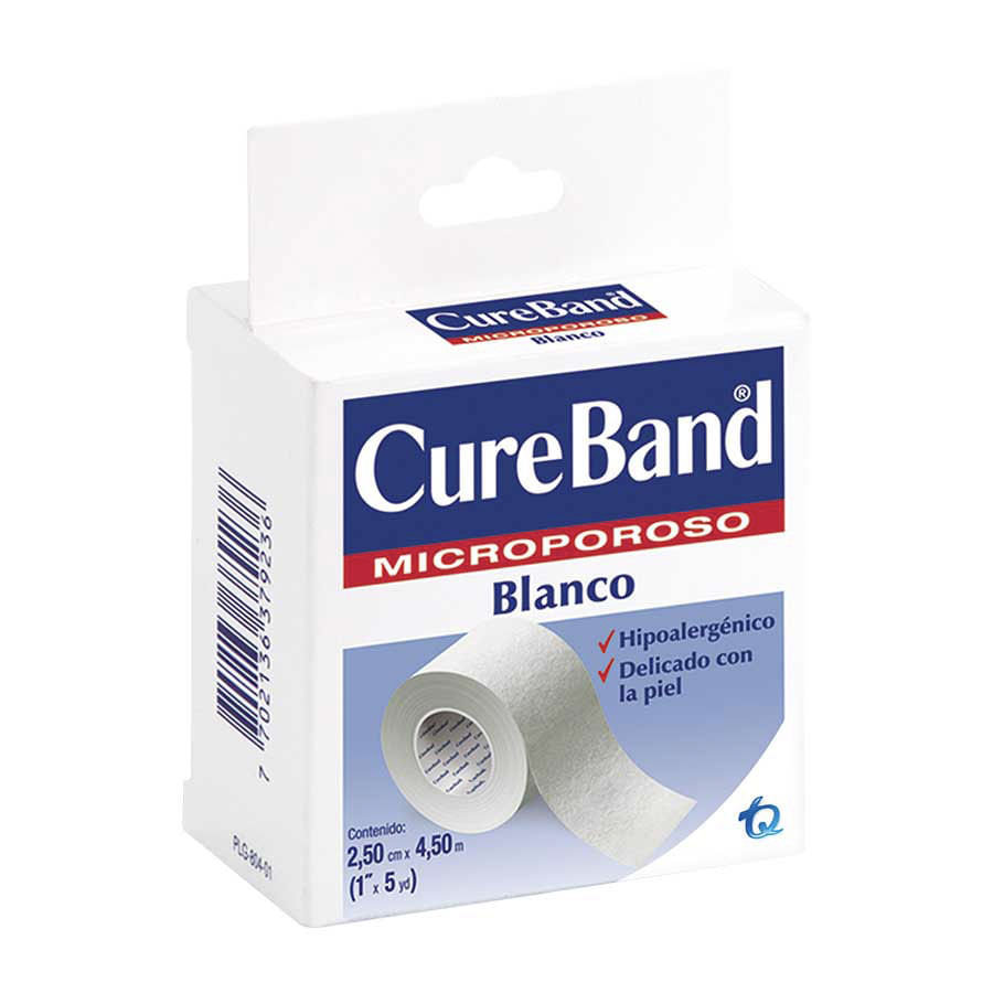 Esparadrapo cureband 1" x 5 yd