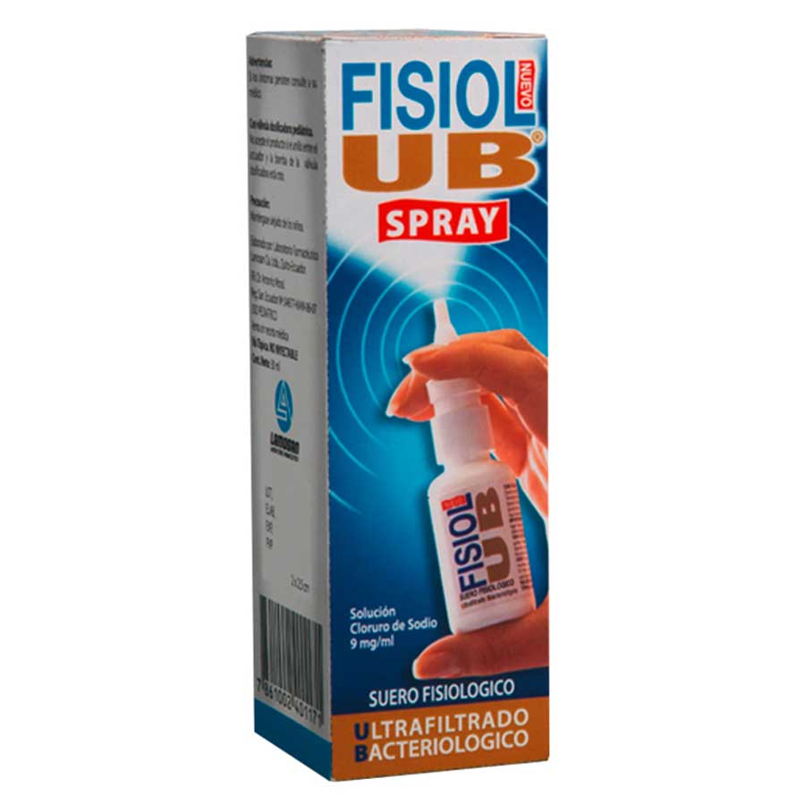 Solución salina fisiol 0,9 % spray 40 ml
