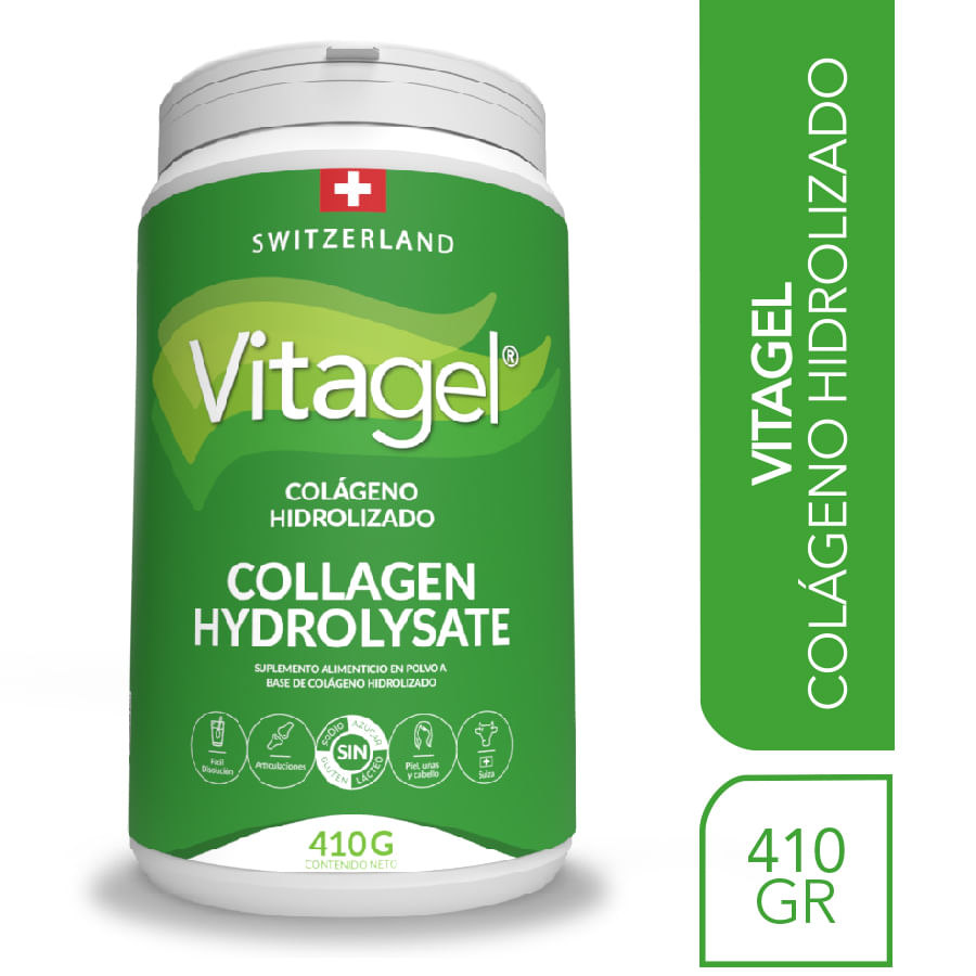 Colágeno vitagel hidrolizado en polvo 410 g