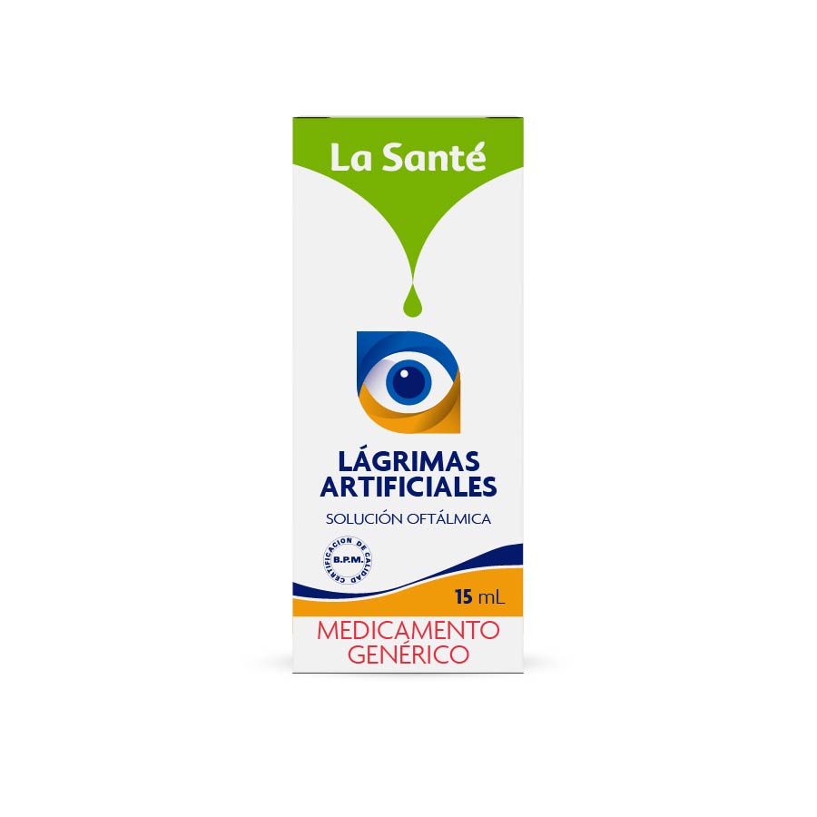 Lubricante oftálmico lagrimas artificiales en gotas 15 ml
