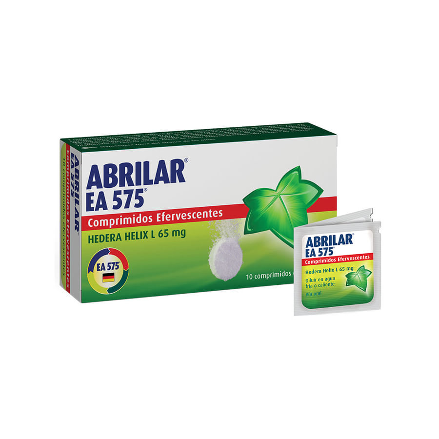 Abrilar 65 mg comprimidos efervescentes x 10