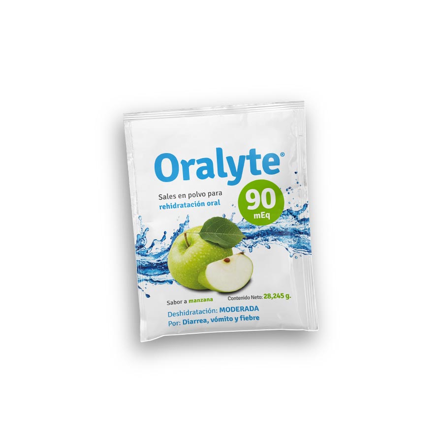 Oralyte manzana en polvo x 10