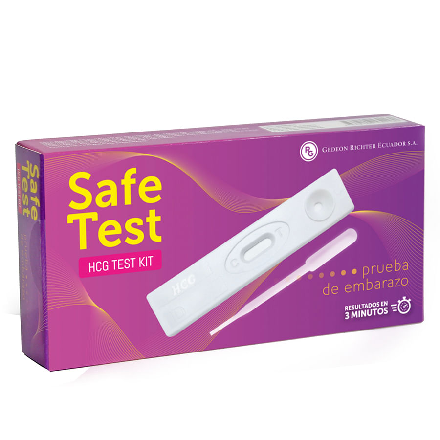 Test de embarazo safe test