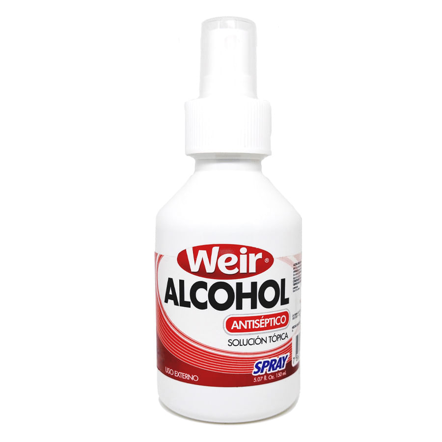 Alcohol antiséptico weir spray 150 ml