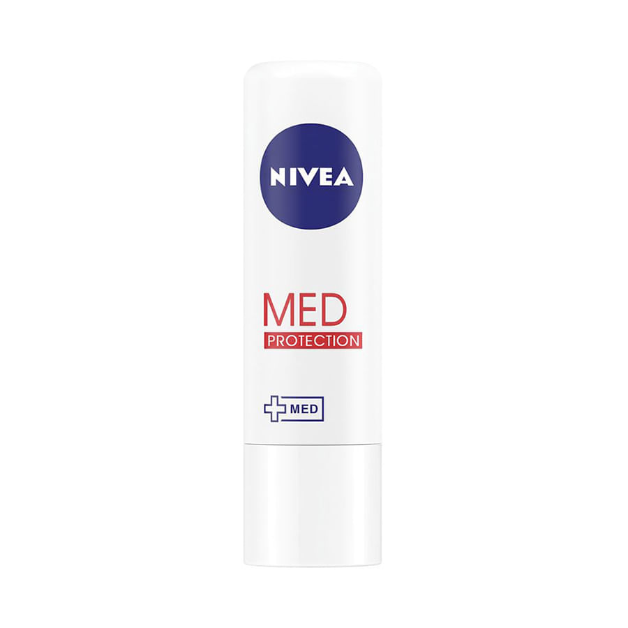Protector labial nivea lip care med protection fps 15 4.8 g