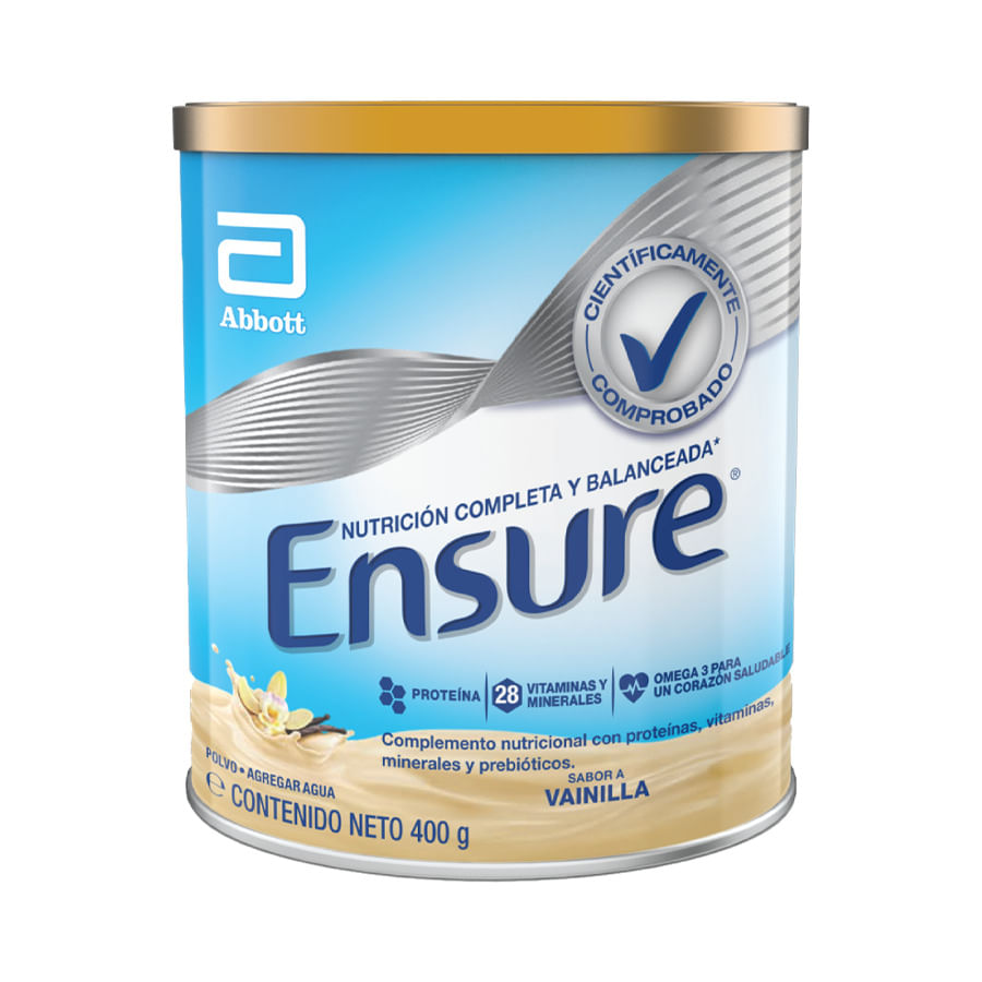 Ensure Prebiótico en Polvo Sabor Vainilla x400gr