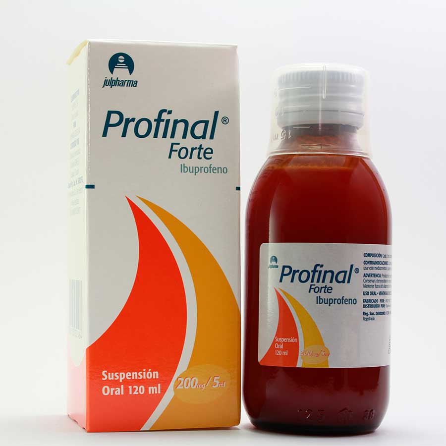 Profinal forte 200 mg suspensión 120 ml