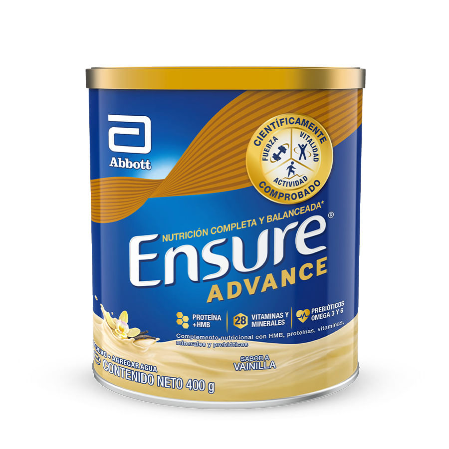Ensure Advance en Polvo Sabor Vainilla x400gr