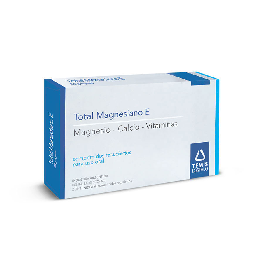 Magnesio total magnesiano 100 mg x 100 mg x 500 mg comprimidos x 30