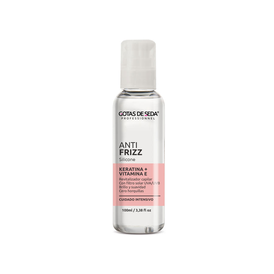 Silicón gotas de seda vitamina e 100 ml