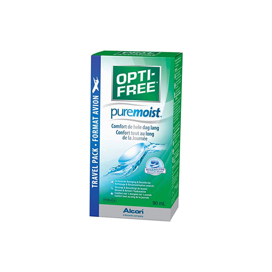 Solución para lentes de contacto opti-free en gotas 90 ml