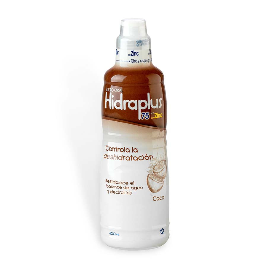 Hidratante hidraplus 75 meq con zinc coco 400 ml