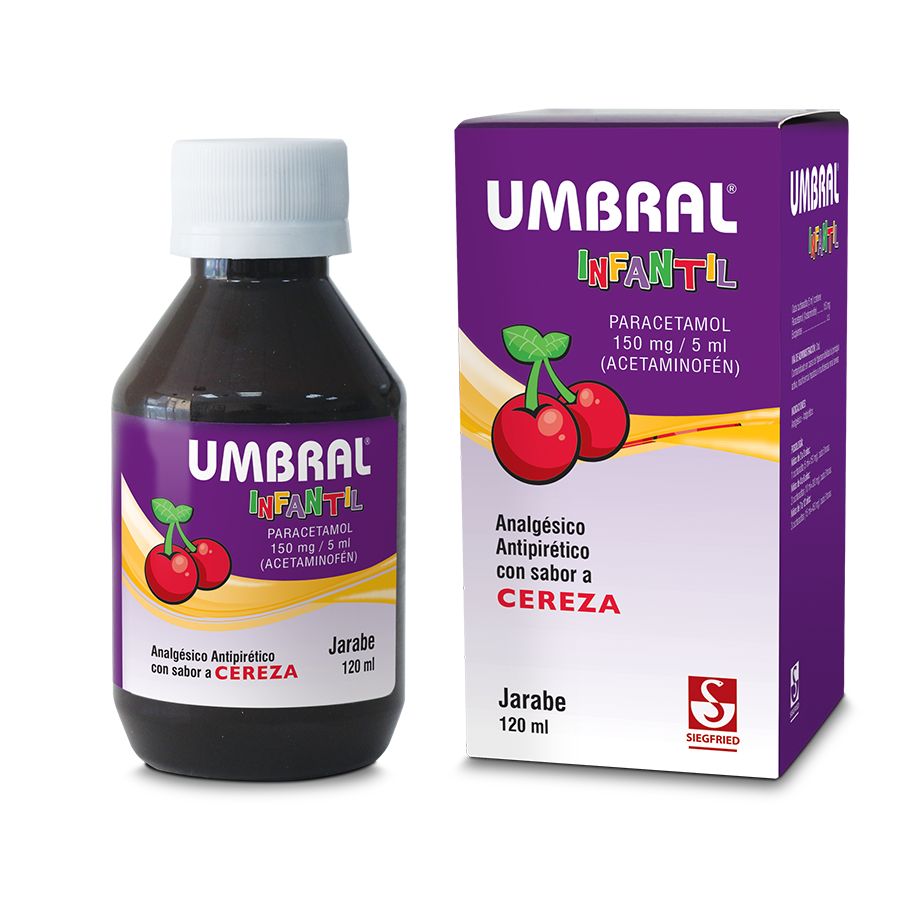 Analgésico umbral 150 mg jarabe 120 ml