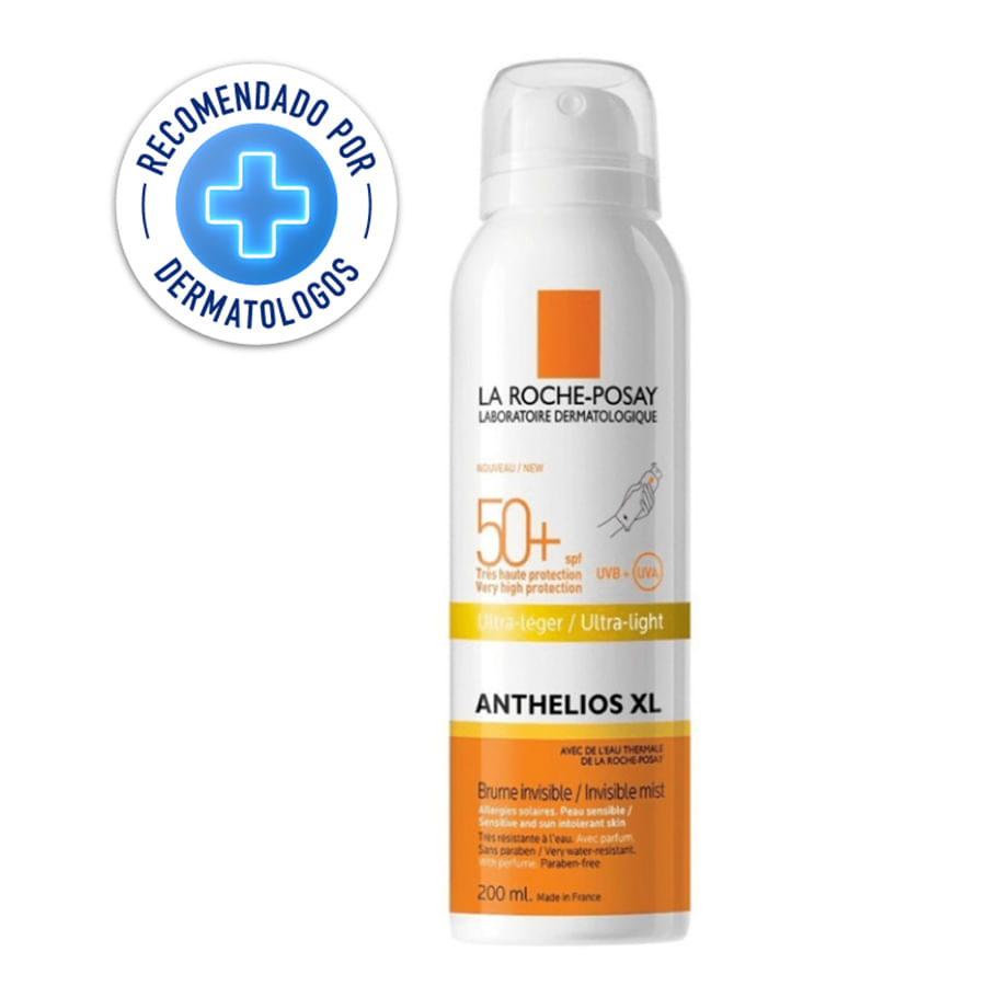 Bloqueador la roche-posay bruma cuerpo fps 50 200 ml