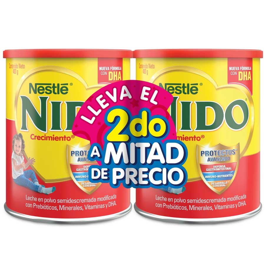 Fórmula infantil nido crecimiento 800 g