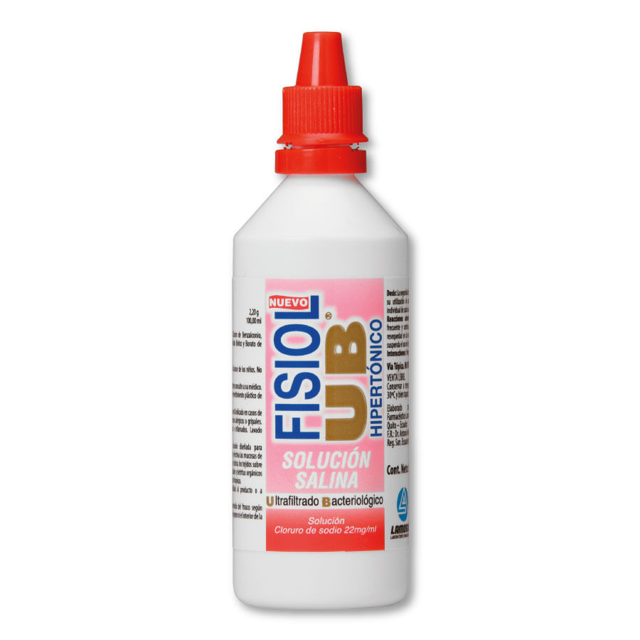 Solución salina fisiol 0,22 % spray 60 ml