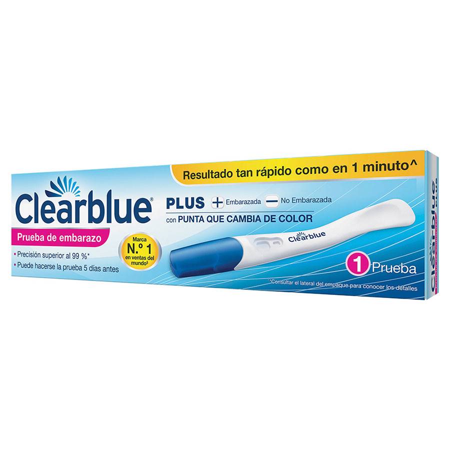 Test de embarazo clear blue
