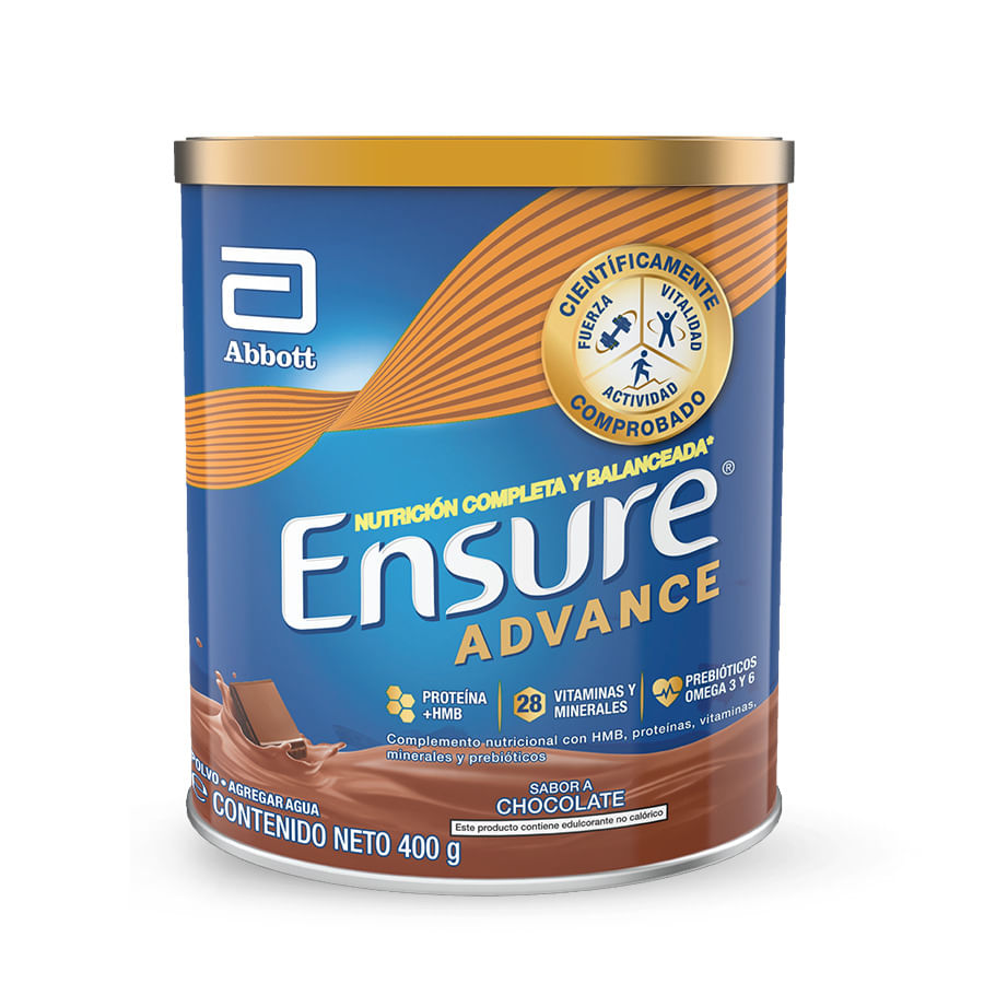 Ensure Advance en Polvo Sabor Chocolate x400gr