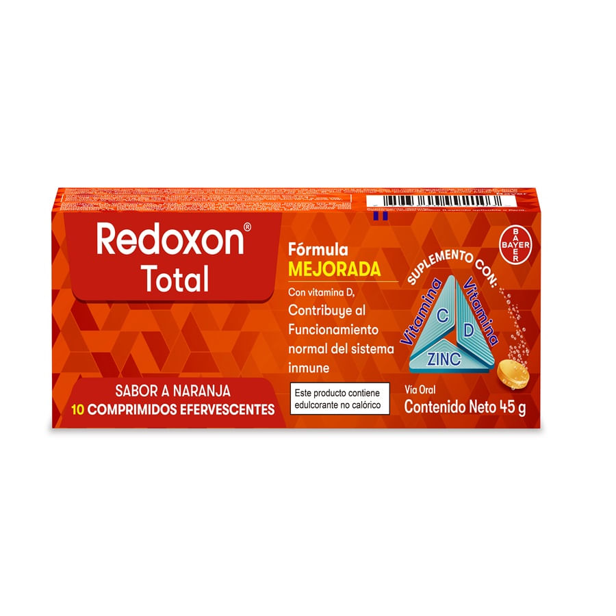 Redoxon x 10 comprimidos efervescentes