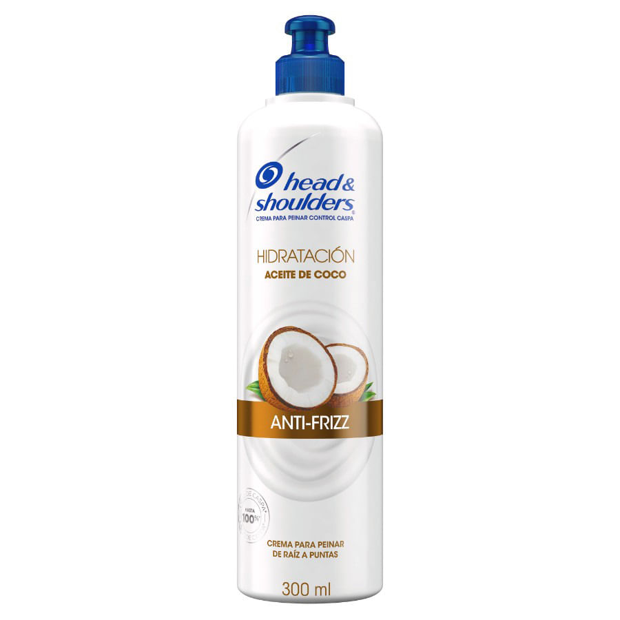 Crema para peinar head&shoulders hidratación 300ml
