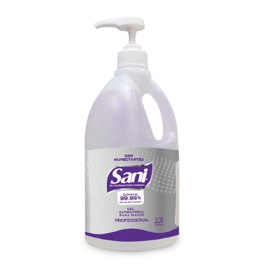 Desinfectante de manos sani gel 1893 ml