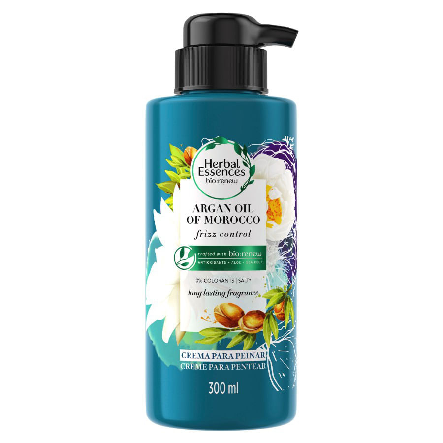Crema para peinar herbal essences herbal argan 300ml
