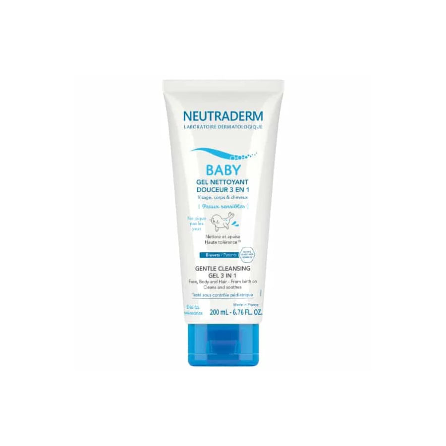 Gel limpiador nutraderm 3 en 1 200ml