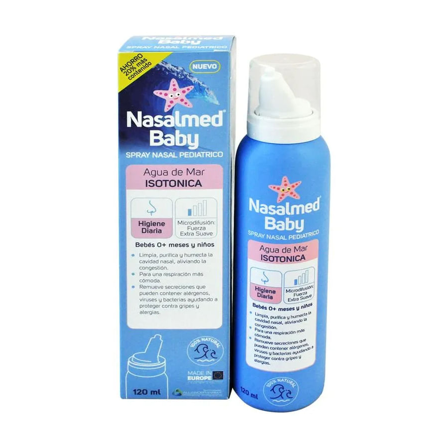 Solución nasal nasalmed baby 120ml