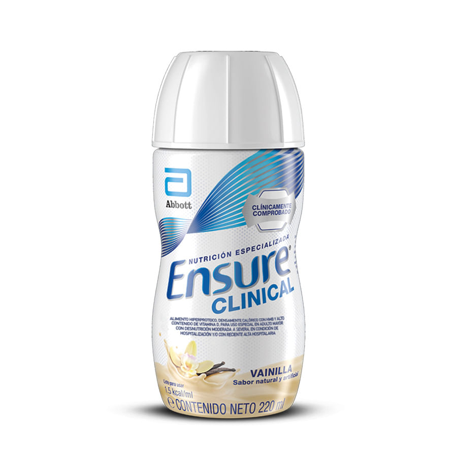 Ensure Clinical 1.5K Sabor Vainilla Frasco x220ml