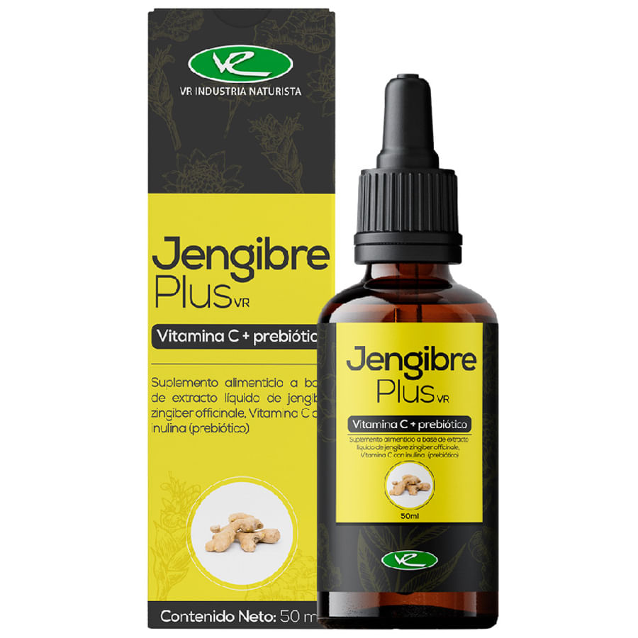 Suplemento nutricional jengibre plus gotas 50 ml