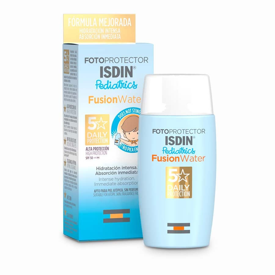 Bloqueador isdin fot fusion water s50 ped fps 50 50 ml