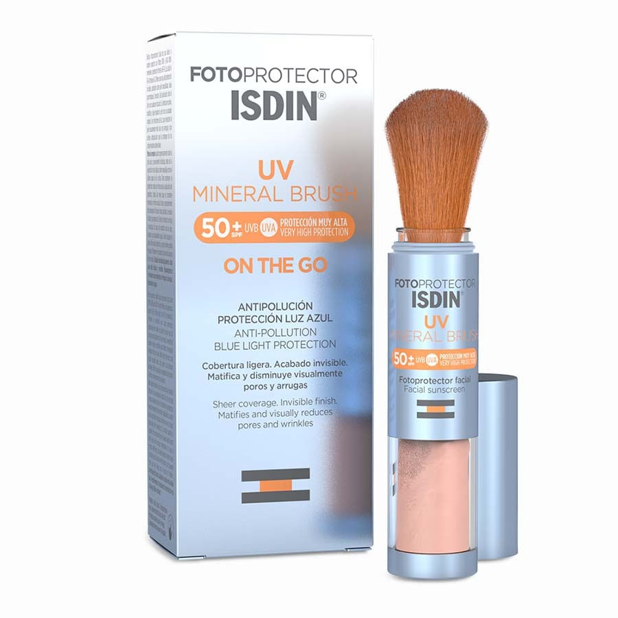 Bloqueador isdin uv mineral brush f50 fps 50 2 g