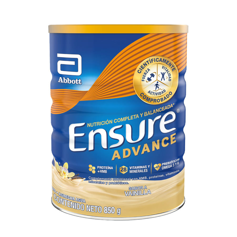 Ensure Advance en Polvo Sabor Vainilla x850gr