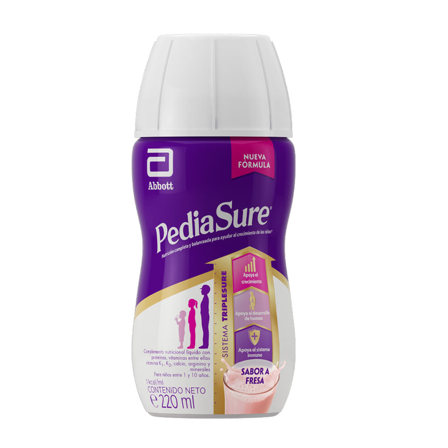 Pediasure Triplesure Fresa Líquido x220ml