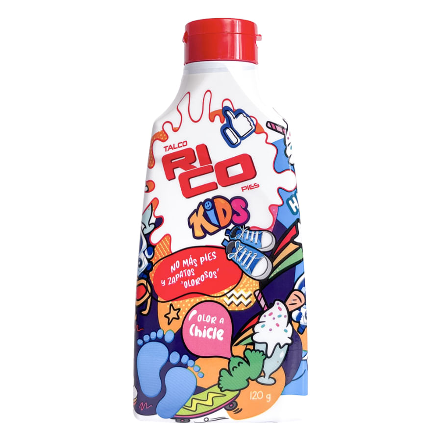 Talco rico pies kidsx120gr