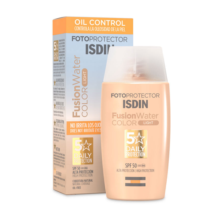 Protector Solar Isdin Fusion Water Color Light Spf 50 50 ML