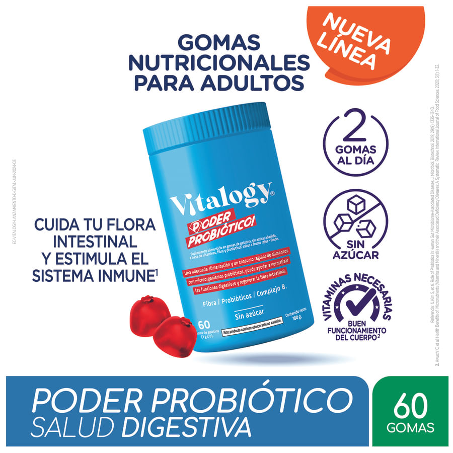 Vitalogy suplemento alimenticio fibra