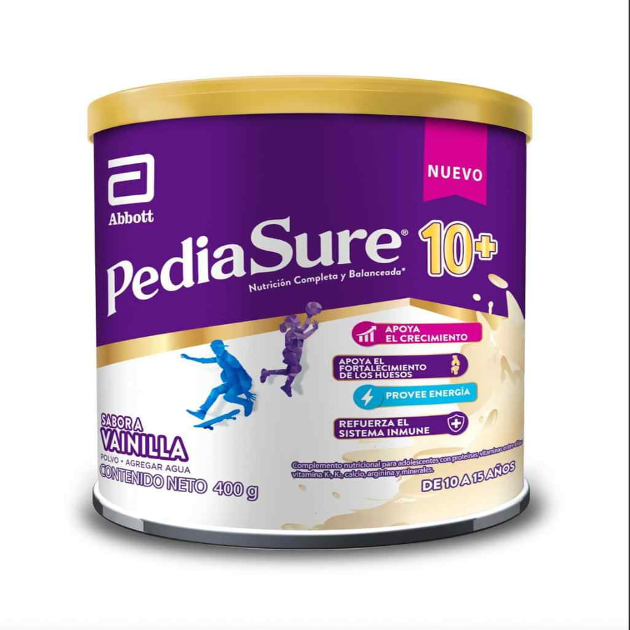 Pediasure 10+ Polvo Sabor Vainilla x400g