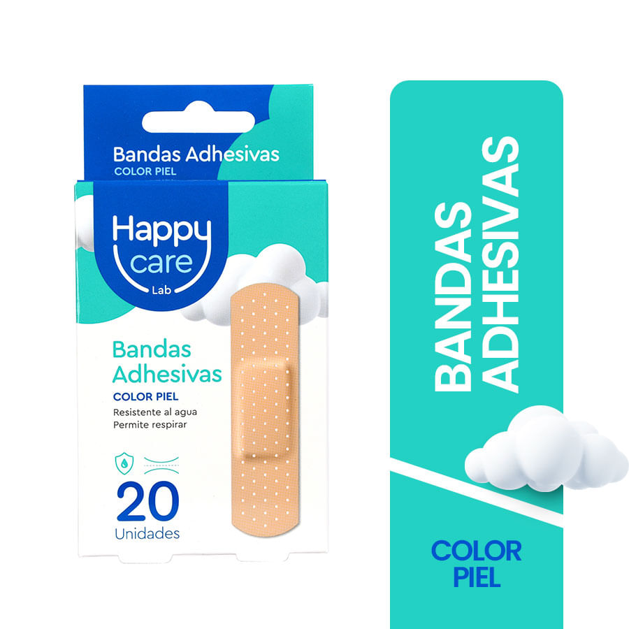 Curitas Happy Care piel x 20 unds